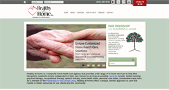 Desktop Screenshot of healthyathome.org